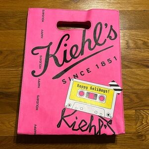 Kiehl’s - Happy Holidays Tote Bag - Pink - New